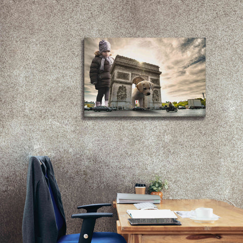 Image of 'Playtime' by Alan, Giclee Canvas Wall Art,40x26