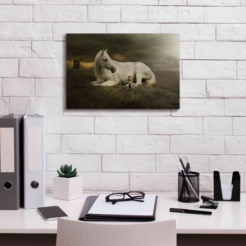 Image of 'Oversized' by Alan, Giclee Canvas Wall Art,18x12