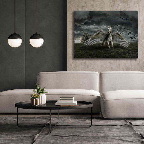 Image of 'Pegasus Rising' by Alan, Giclee Canvas Wall Art,54x40