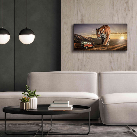 Image of 'Hunters' by Alan, Giclee Canvas Wall Art,40x20
