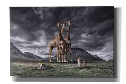 Image of 'Long Neck Scotland' by Alan, Giclee Canvas Wall Art