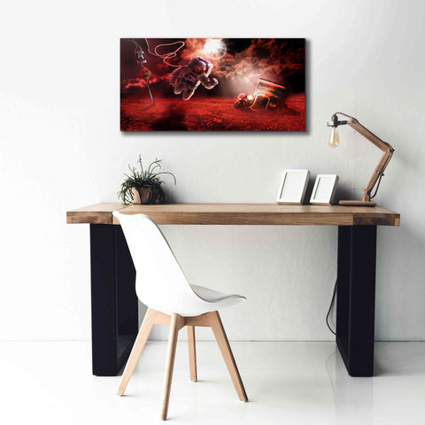Image of 'Space Kicks on Route 66' by Alan, Giclee Canvas Wall Art,40x20