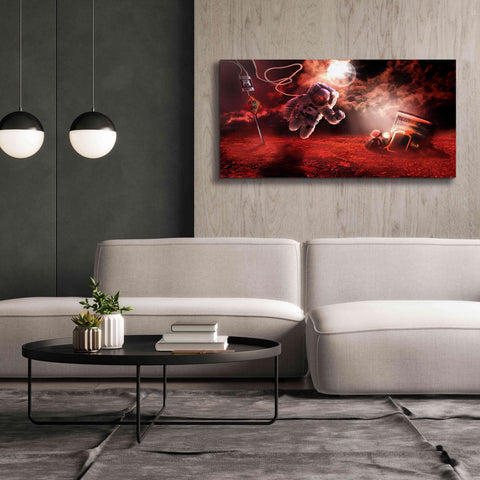Image of 'Space Kicks on Route 66' by Alan, Giclee Canvas Wall Art,60x30