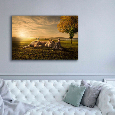 Image of 'Sunset Sleeping' by Alan, Giclee Canvas Wall Art,60x40