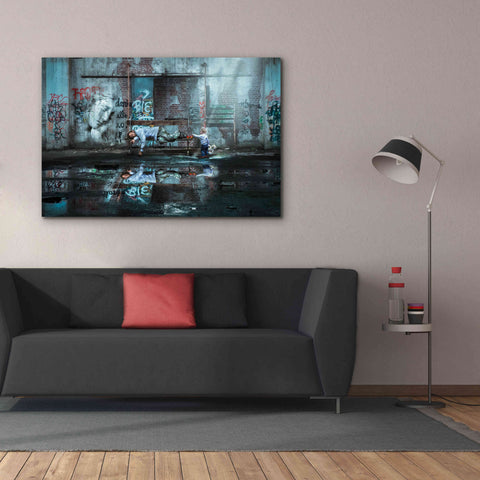 Image of 'Care to Share' by Alan, Giclee Canvas Wall Art,60x40
