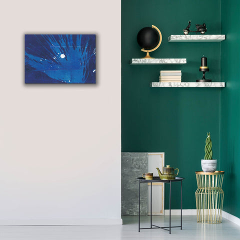 Image of 'Indigo Burst I' by Regina Moore, Canvas Wall Art,26 x 18