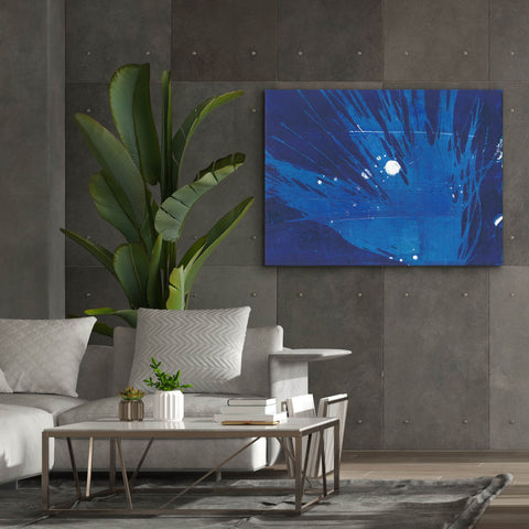 Image of 'Indigo Burst I' by Regina Moore, Canvas Wall Art,54x40