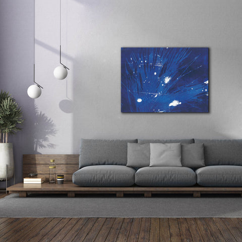 Image of 'Indigo Burst II' by Regina Moore, Canvas Wall Art,54x40