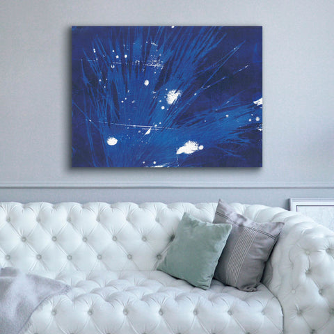 Image of 'Indigo Burst II' by Regina Moore, Canvas Wall Art,54x40