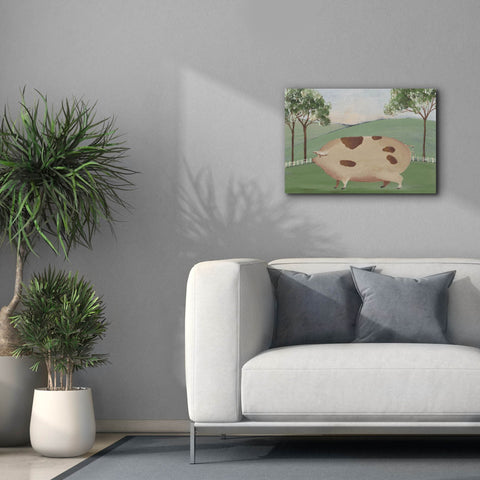 Image of 'Folk Farm III' by Regina Moore, Canvas Wall Art,26 x 18