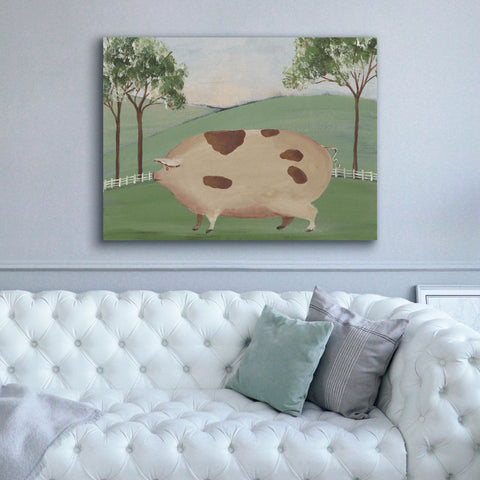 Image of 'Folk Farm III' by Regina Moore, Canvas Wall Art,54x40