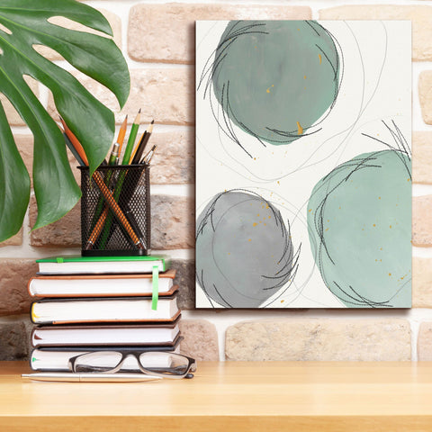 Image of 'Encircled Orbits II' by Regina Moore, Canvas Wall Art,12 x 16