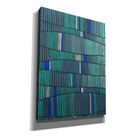 Image of 'Teal Tribal II' by Regina Moore, Canvas Wall Art