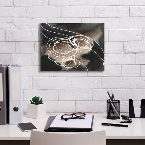 Image of 'Midnight Swirl I' by Regina Moore, Canvas Wall Art,16 x 12