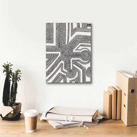 Image of 'Dots and Dashes II' by Regina Moore, Canvas Wall Art,12 x 16