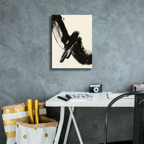 Image of 'Black Expression I' by Regina Moore, Canvas Wall Art,12 x 16