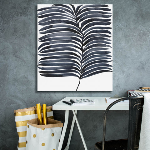 Image of 'Indigo Fronds I' by Regina Moore, Canvas Wall Art,26x30