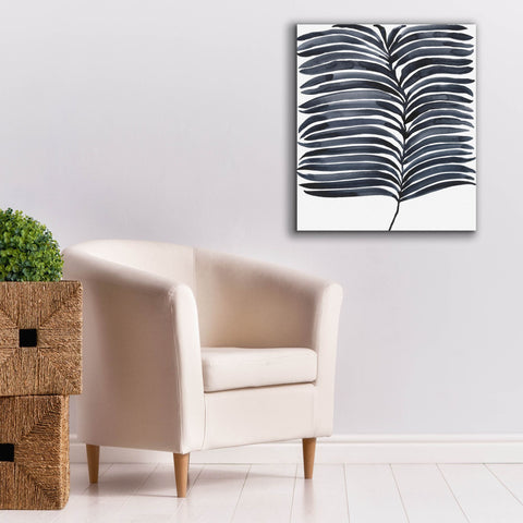 Image of 'Indigo Fronds I' by Regina Moore, Canvas Wall Art,26x30