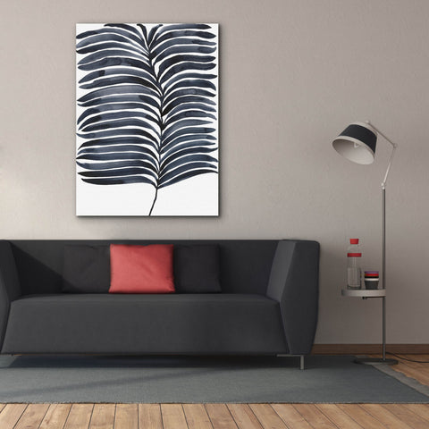 Image of 'Indigo Fronds I' by Regina Moore, Canvas Wall Art,40x54