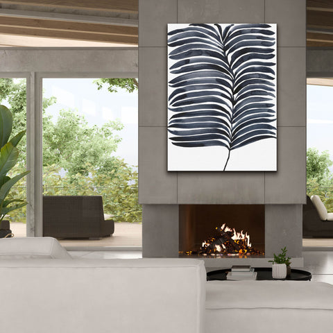 Image of 'Indigo Fronds I' by Regina Moore, Canvas Wall Art,40x54