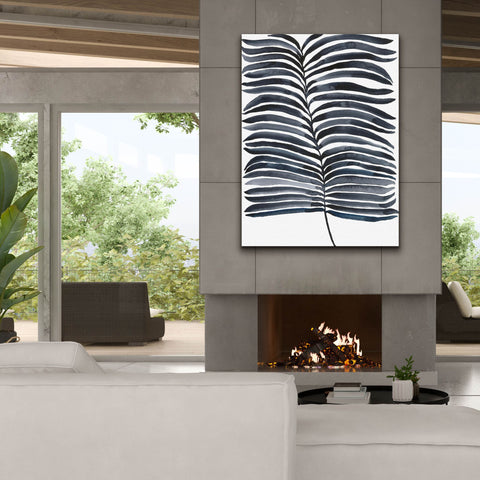 Image of 'Indigo Fronds II' by Regina Moore, Canvas Wall Art,40x54