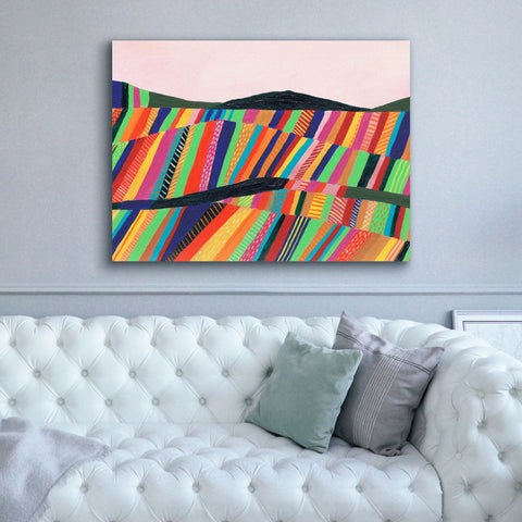 Image of 'Rainbow Fields II' by Regina Moore, Canvas Wall Art,54x40