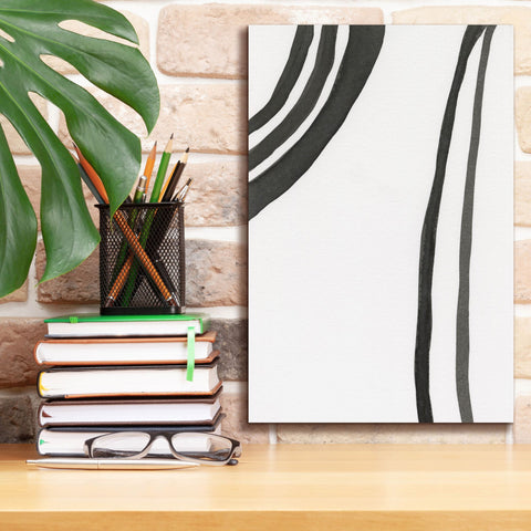 Image of 'Ink Lines III' by Regina Moore, Canvas Wall Art,12 x 18