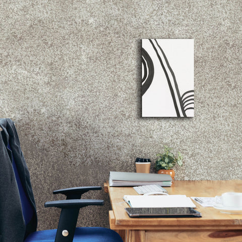 Image of 'Ink Lines IV' by Regina Moore, Canvas Wall Art,12 x 18