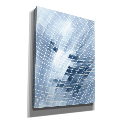 Image of 'Blue Grid I' by Regina Moore, Canvas Wall Art