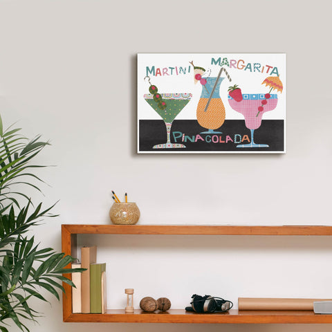 Image of 'Mix Me A Drink Collection A' by Regina Moore, Canvas Wall Art,18 x 12