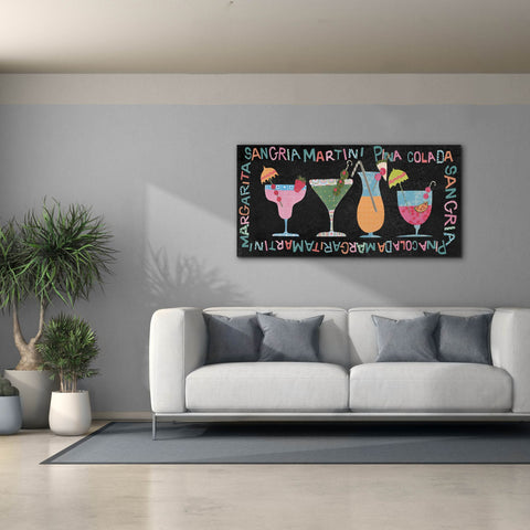 Image of 'Mix Me A Drink Collection D' by Regina Moore, Canvas Wall Art,60x30