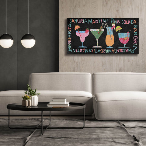 Image of 'Mix Me A Drink Collection D' by Regina Moore, Canvas Wall Art,60x30