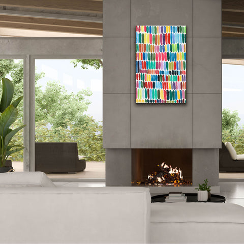 Image of 'Rainbow Marks I' by Regina Moore, Canvas Wall Art,26x40