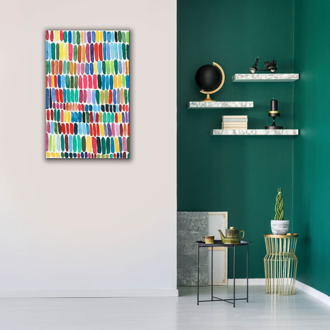 Image of 'Rainbow Marks I' by Regina Moore, Canvas Wall Art,26x40