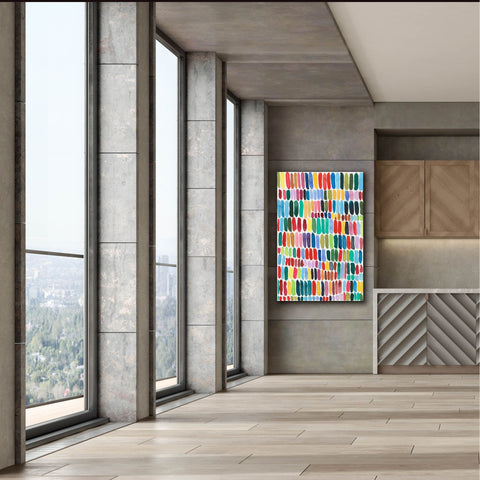 Image of 'Rainbow Marks II' by Regina Moore, Canvas Wall Art,40x60