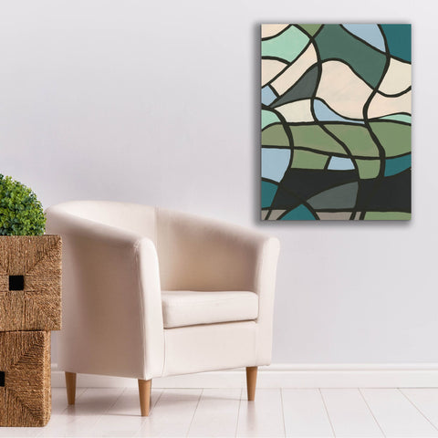 Image of 'Multicolor Stained Glass II' by Regina Moore, Canvas Wall Art,26 x 34