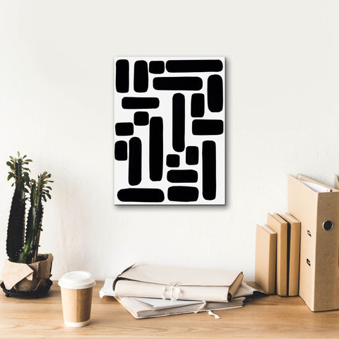 Image of 'Shuffle IV' by Regina Moore, Canvas Wall Art,12 x 16