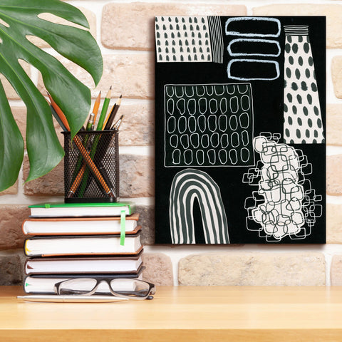 Image of 'B&W Fun VII' by Regina Moore, Canvas Wall Art,12 x 16