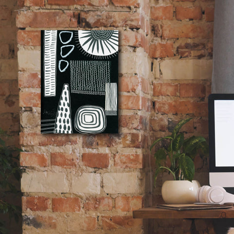 Image of 'B&W Fun IX' by Regina Moore, Canvas Wall Art,12 x 16