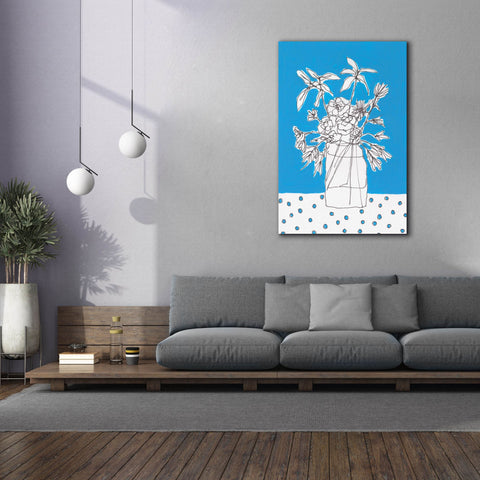 Image of 'Floral Jardiniere I' by Regina Moore, Canvas Wall Art,40x60