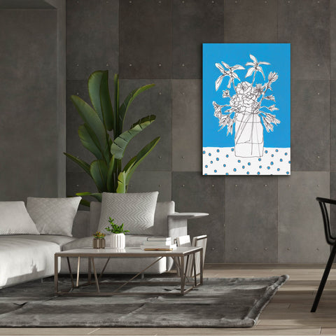 Image of 'Floral Jardiniere I' by Regina Moore, Canvas Wall Art,40x60