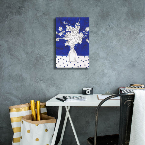 Image of 'Floral Jardiniere II' by Regina Moore, Canvas Wall Art,12 x 18