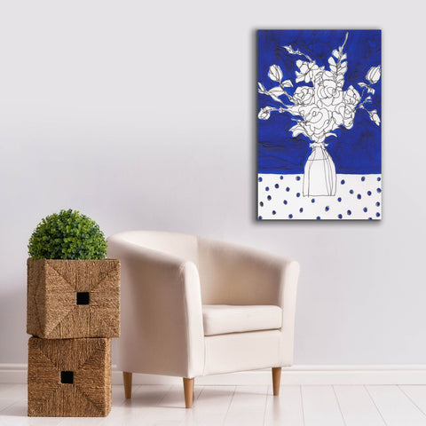 Image of 'Floral Jardiniere II' by Regina Moore, Canvas Wall Art,26x40