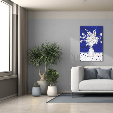 Image of 'Floral Jardiniere II' by Regina Moore, Canvas Wall Art,26x40