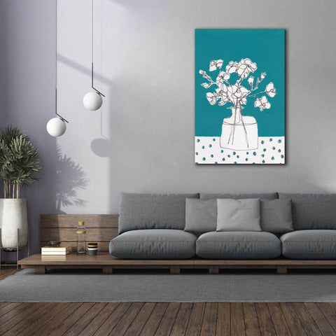 Image of 'Floral Jardiniere IV' by Regina Moore, Canvas Wall Art,40x60
