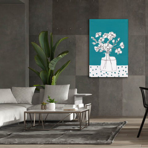 Image of 'Floral Jardiniere IV' by Regina Moore, Canvas Wall Art,40x60