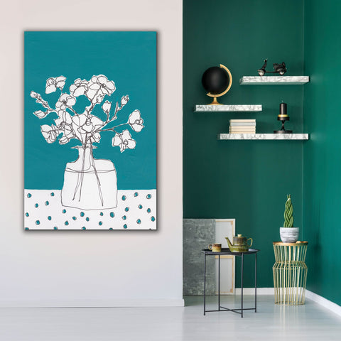 Image of 'Floral Jardiniere IV' by Regina Moore, Canvas Wall Art,40x60
