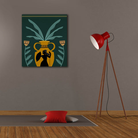 Image of 'Warrior Goddess Vase I' by Regina Moore, Canvas Wall Art,26x30