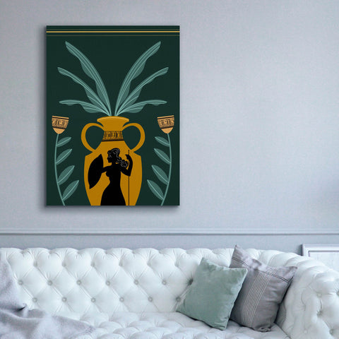 Image of 'Warrior Goddess Vase I' by Regina Moore, Canvas Wall Art,40x54