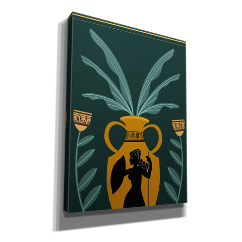 Image of 'Warrior Goddess Vase I' by Regina Moore, Canvas Wall Art